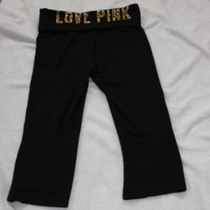 Pink by Victoria Secrets yoga capris